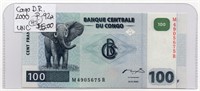 2000 Congo 100 Francs