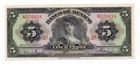 1963 Mexico 5 Pesos