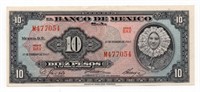 1965 Mexico 10 Pesos