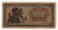 1942 Greece 10,000 Drachmai