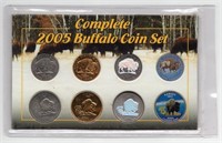 2005 Complete Buffalo Coin Set