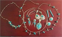 925 and Turquoise Jewelry 100 GTW