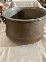 Large vintage copper kettle 17”