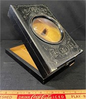 INTERESTING 1800’S MAGNIFIER IN WOODEN CASE
