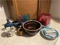 Misc pottery, jars, and more