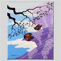 "Monarchs" Limited Edition Giclee on Canvas by Lar