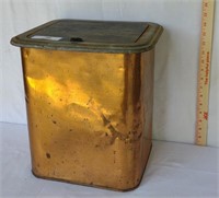 Copper & Iron Fireplace Bucket