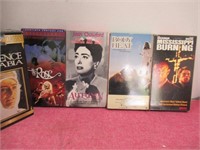 VCR Tapes-Body Heat, Rose, Lawrence of Arabia, etc
