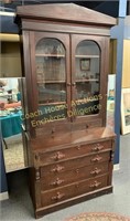 Antique secretary, secretaire antique 90"x43"x20"