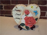 Home Sweet Home Trivet with Tray 8" Tall
