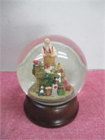 Norman Rockwell Snow Globe (Santa Workshop)