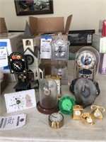 13 Clocks Tiffany, Arnex, Godinger, & More