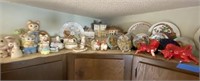 Avon Plates, Figurines, Cat Tea Set