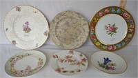 Various Fine China Plates (6 pcs)