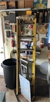 Ladder, Dolly, Trash Can, Misc.