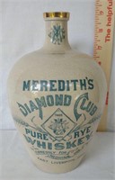 Meredith's Diamond Club Whiskey Jug