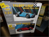 Talbot Lago & Alfa Romeo Model Kits