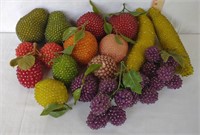 Vintage Beaded Fruit Collection