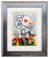Alexander Calder- Lithograph "DLM212 - Joueurs de