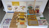 Flour Bags, Cigar Boxes, & Advertisement Items