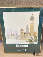 “ England “ Framed