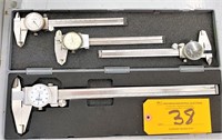 LOT (4) DIAL CALIPERS (*See Photo)
