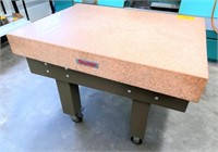 STARRETT 36"x 48"x 6" "PINK" GRANITE SURFACE PLATE