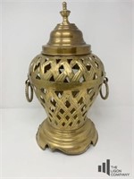 Brass Weave Vase