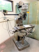 BRIDGEPORT 1 HP VERTICAL MILLING MACHINE w/