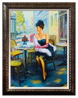 Taras Sidan- Hand Embellished Giclee on Canvas "Ma