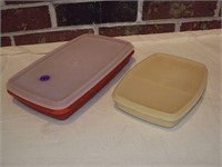 2 Tupperware Containers