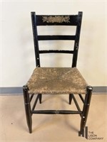 Hitchcock Style Chair with Stenciling