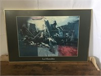 Les Misérables Framed Poster Board Artwork