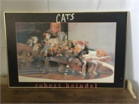 Cats by Robert Heindel Poster Board Artwork
