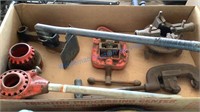 PIPE THREADER AND CUTTERS - RIDGID, ETC