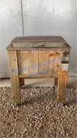 WOODEN DRINK COOLER STAND