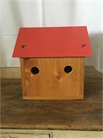 Handmade Folk Art Style Bird House