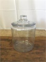 Tall Glass Jar w/ Lid