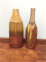 Pair Decorative Art Pottery Vases