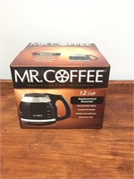 Mr. Coffee 12-Cup Replacement Decanter Pot - NEW