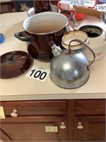 Pot, tea kettle used for spices and other tea