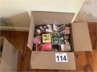 Box of Scentsy Candles