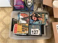 Box of Assorted Video Games