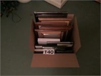 Box of Assorted Picture Frames