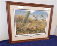 "FENCELINE COVER" PHEASANTS FOREVER PRINT BY