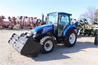 2017 NEW HOLLAND T4.75 MFWD TRACTOR - 823 HOURS