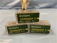 (3) 50 ROUND BOXES OF REMINGTON MAGNUM .22S