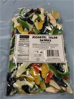 BEBETO 5LB BAG ASSORTED FLAVOR GUMMY SHARKS