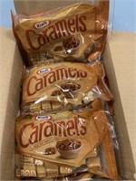 CASE OF 12 BAGS KRAFT CARAMEL SQUARES / 11oz