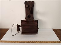 Wooden Wall Telephone